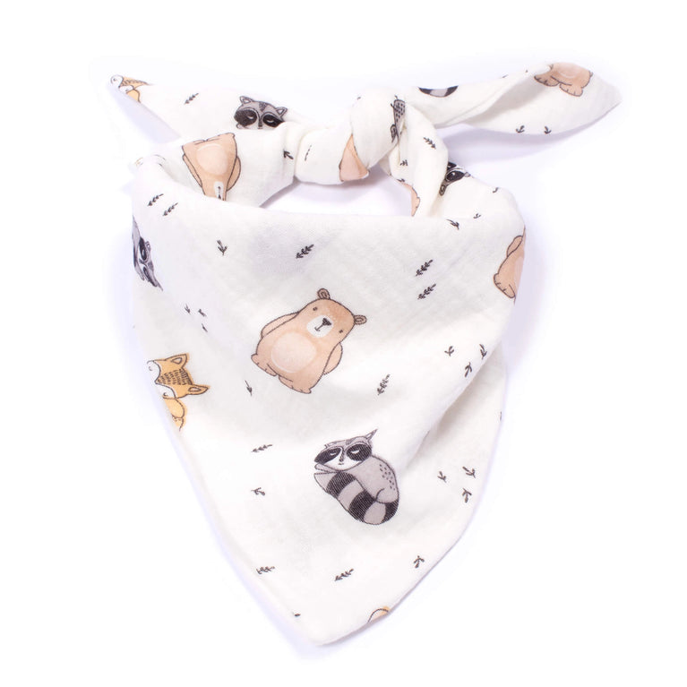 4-Friends Hundehalstuch – Stylisches Halstuch mit niedlichen Tiermotiven